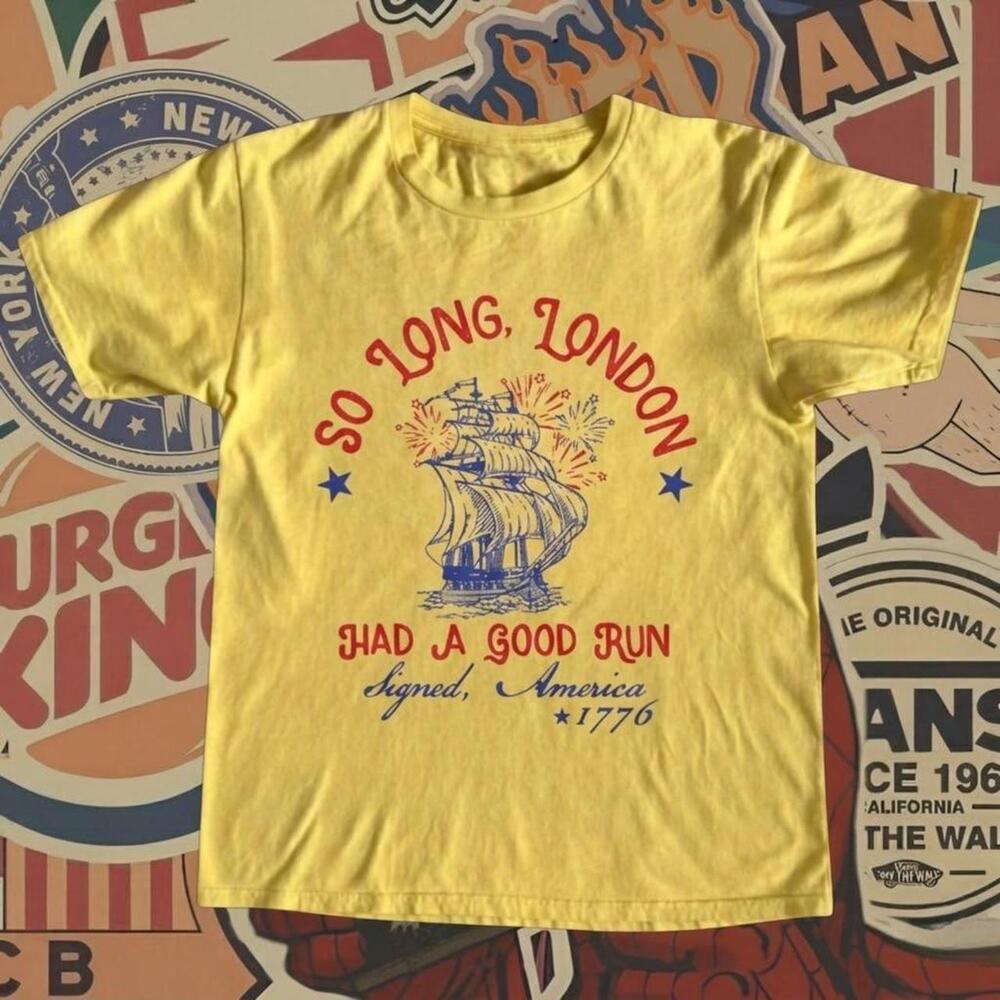 Yellow So Long London Tee